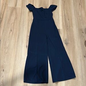 Elegant Navy Jumpsuit